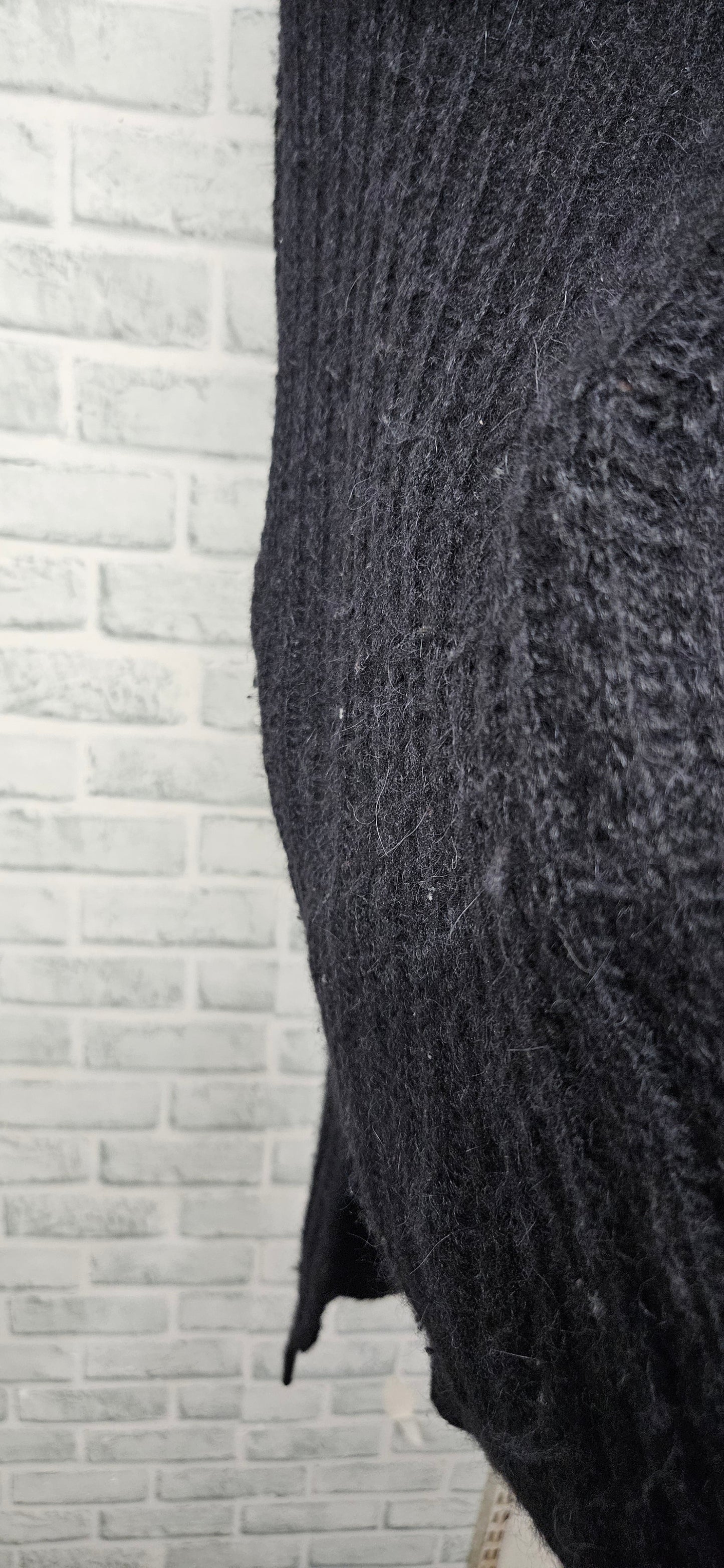 3.1 Phillip Lim Black Sleeveless Roll Neck Vest Top Size Medium