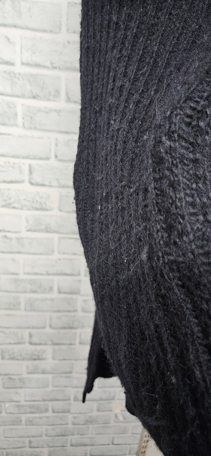 3.1 Phillip Lim Black Sleeveless Roll Neck Vest Top Size Medium