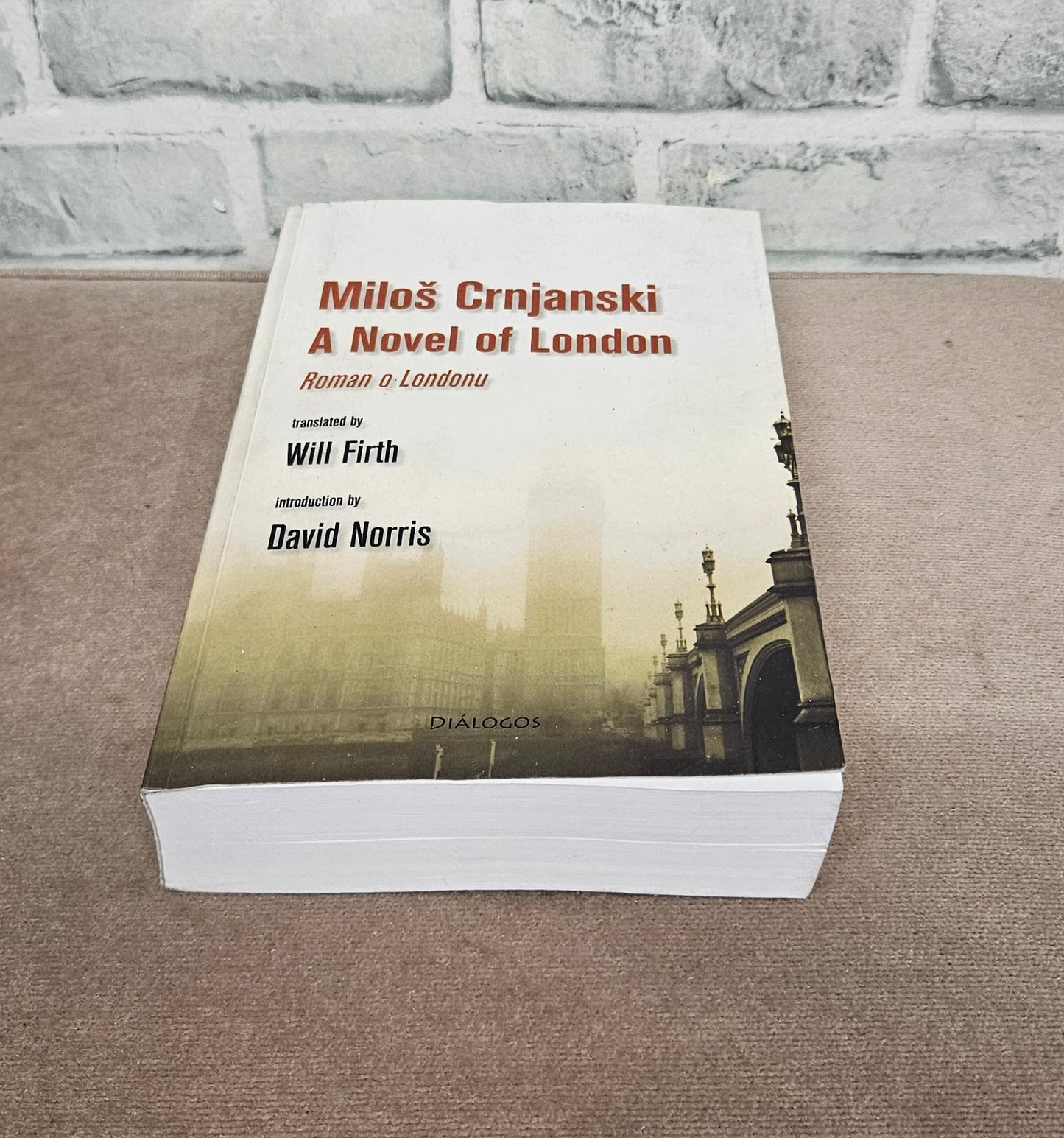 Milos Crnjanski A novel of London Paperback