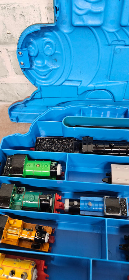 Thomas The Tank Engine ERTL Carry Case 1994 with Trains Inside
