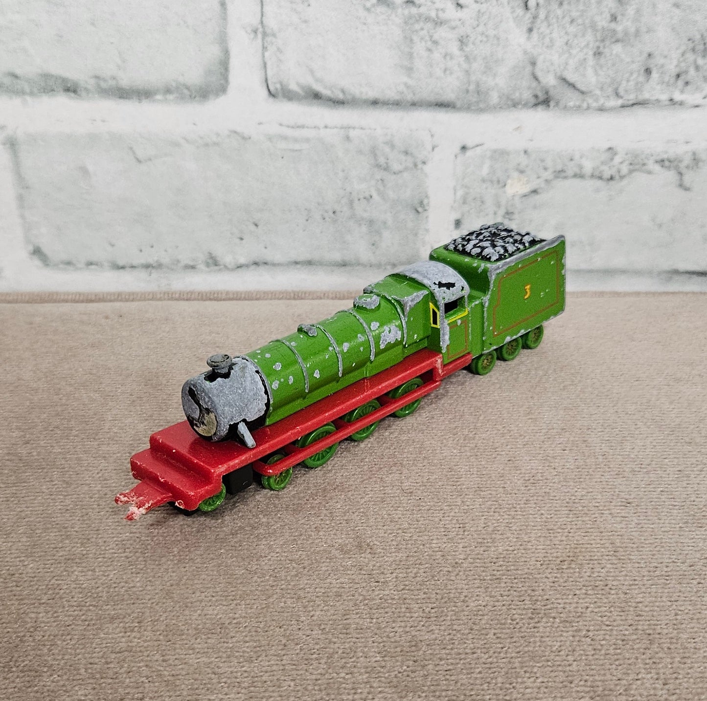 Thomas The Tank Engine ERTL Carry Case 1994 with Trains Inside