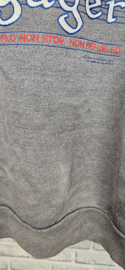 Vintage Grey USA Voyager Sweatshirt Size Medium