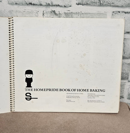 The Homepride Book of Home Baking Vintage 1970's