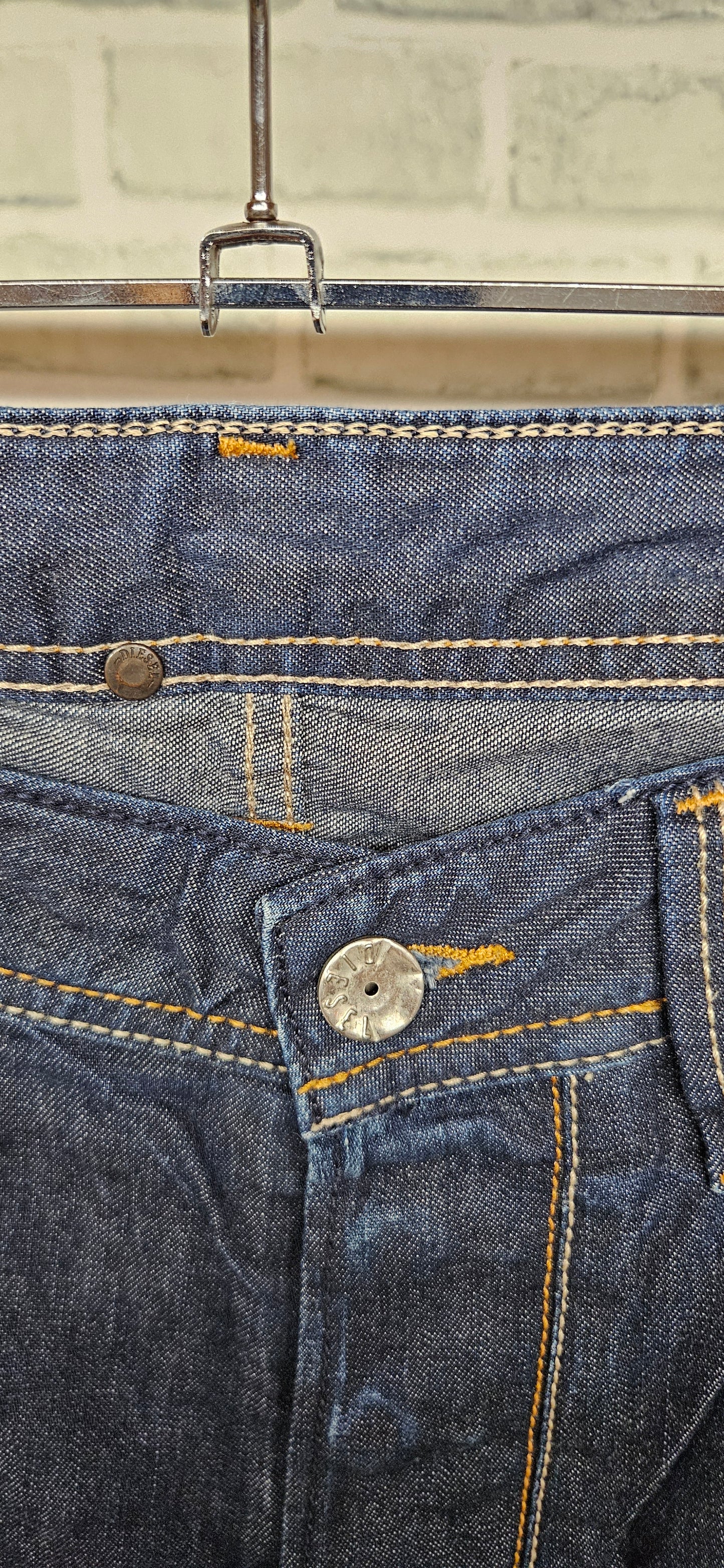 Diesel Larkee Regular Straight Dark Denim Jeans W34 L30