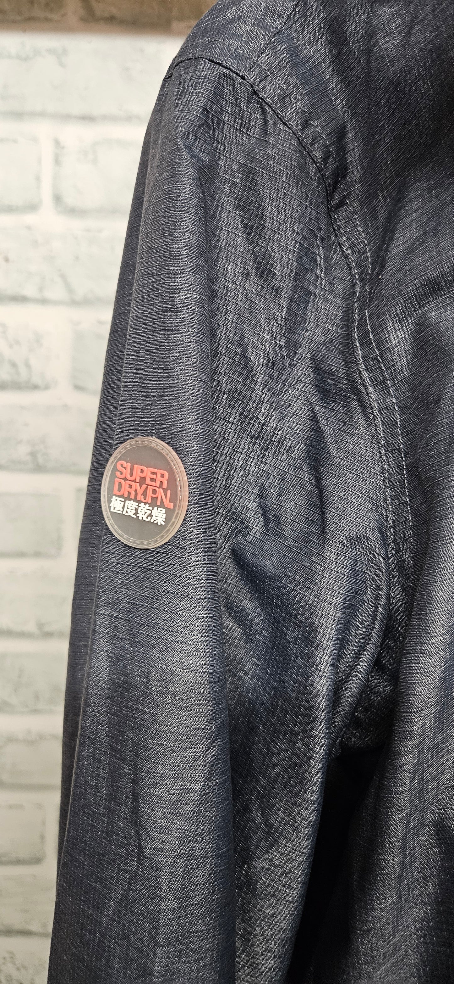 Superdry Triple Zip Fleece Lined Windbreaker Jacket Size XL