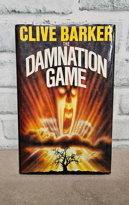 Clive Barker The Damnation Game Hardback 1985