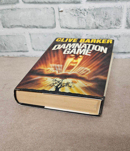 Clive Barker The Damnation Game Hardback 1985