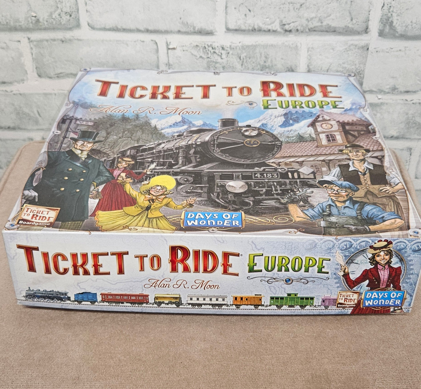 Ticket to Ride Europe Alan R. Moon Board Game