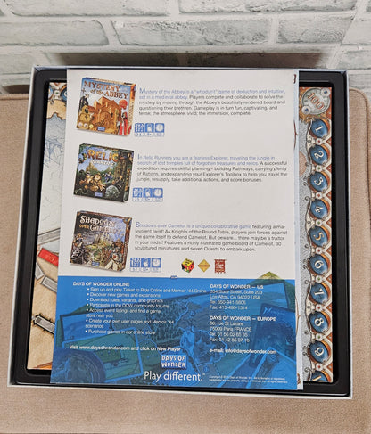 Ticket to Ride Europe Alan R. Moon Board Game