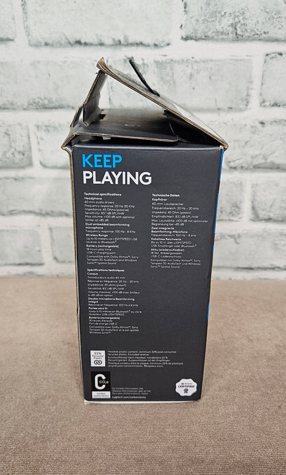 Logitech G432 Bluetooth Lightspeed Wireless Gaming Headset Headphones