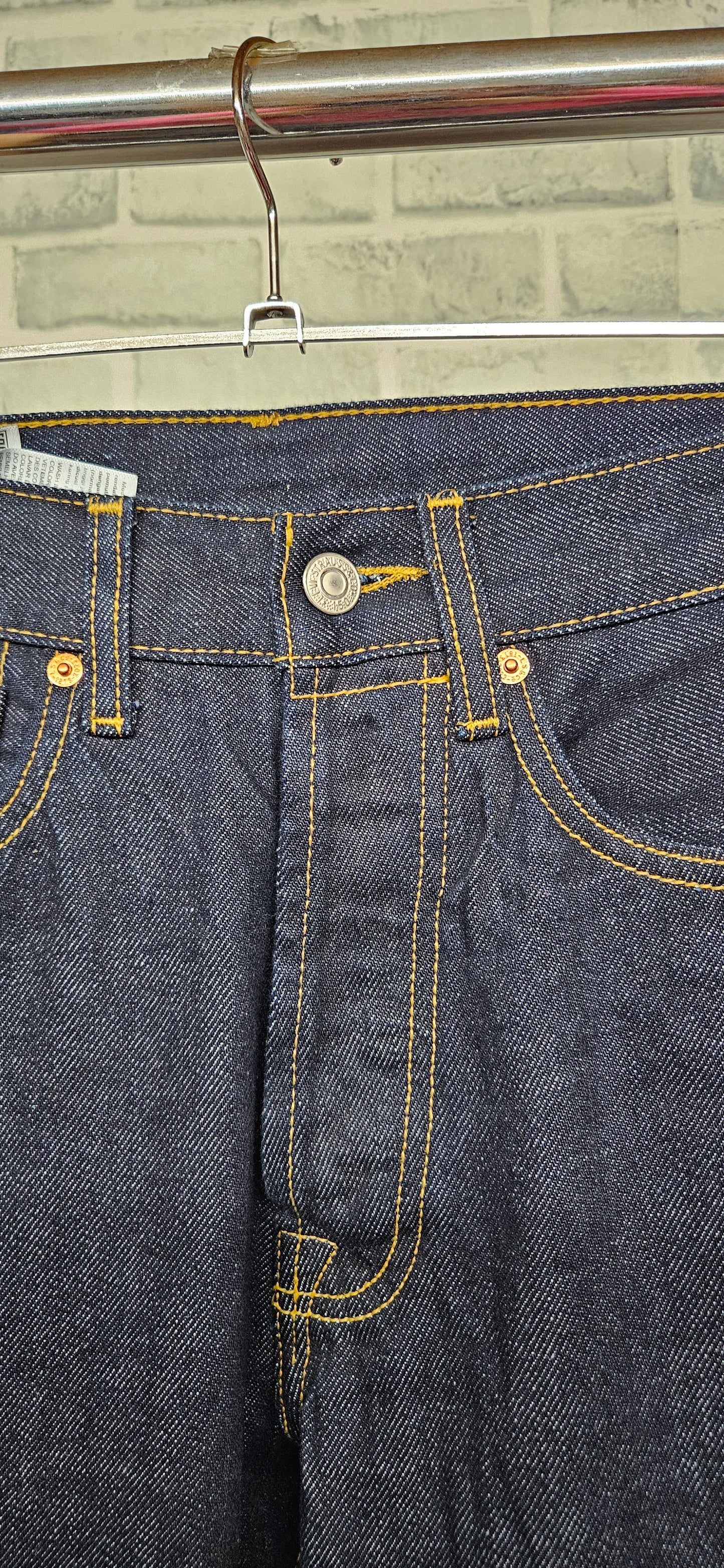 Levi's 501 150th Anniversary Dark Blue Denim Jeans 30x32 BNWT
