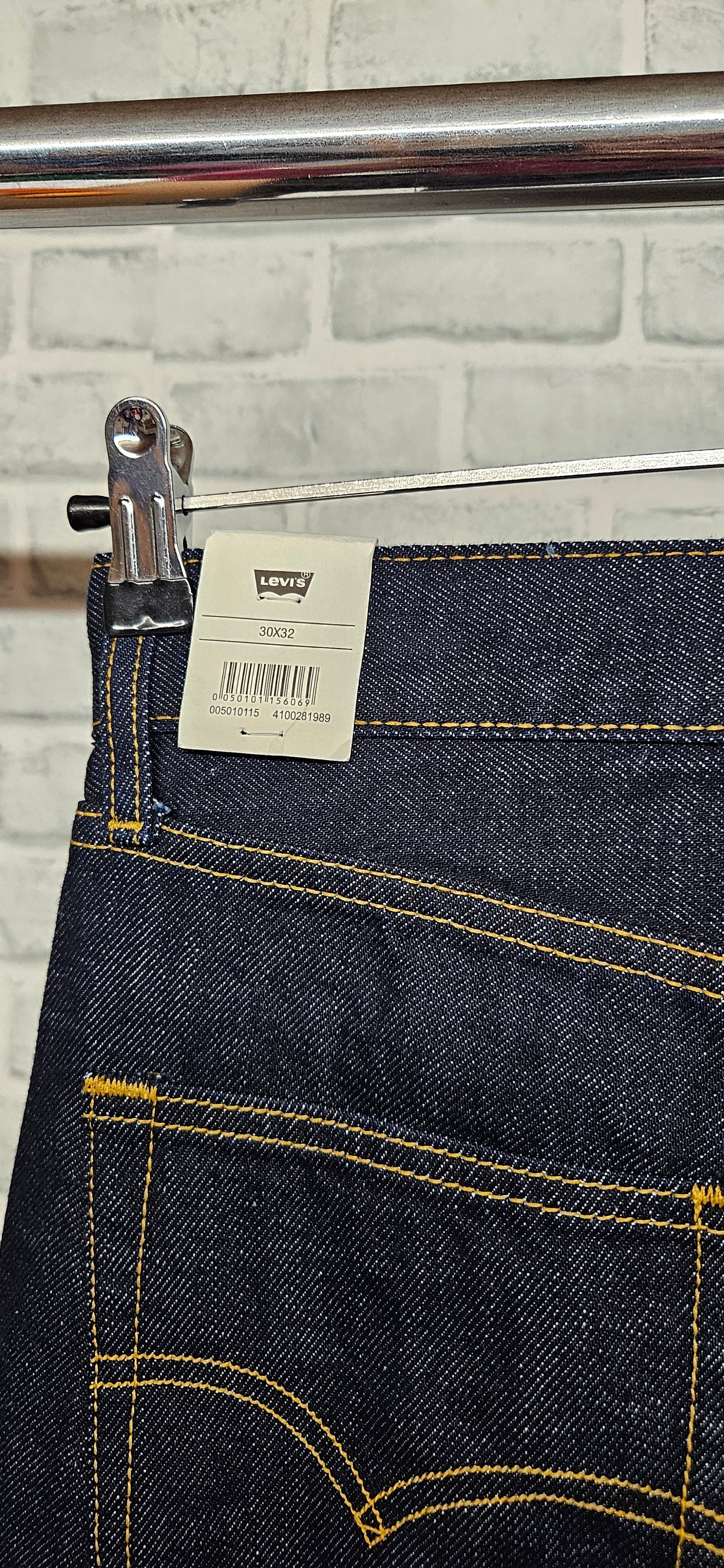 Levi's 501 150th Anniversary Dark Blue Denim Jeans 30x32 BNWT