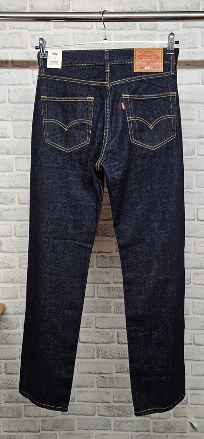 Levi's 501 150th Anniversary Dark Blue Denim Jeans 30x32 BNWT