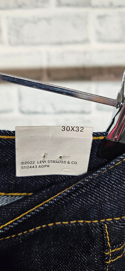 Levi's 501 150th Anniversary Dark Blue Denim Jeans 30x32 BNWT