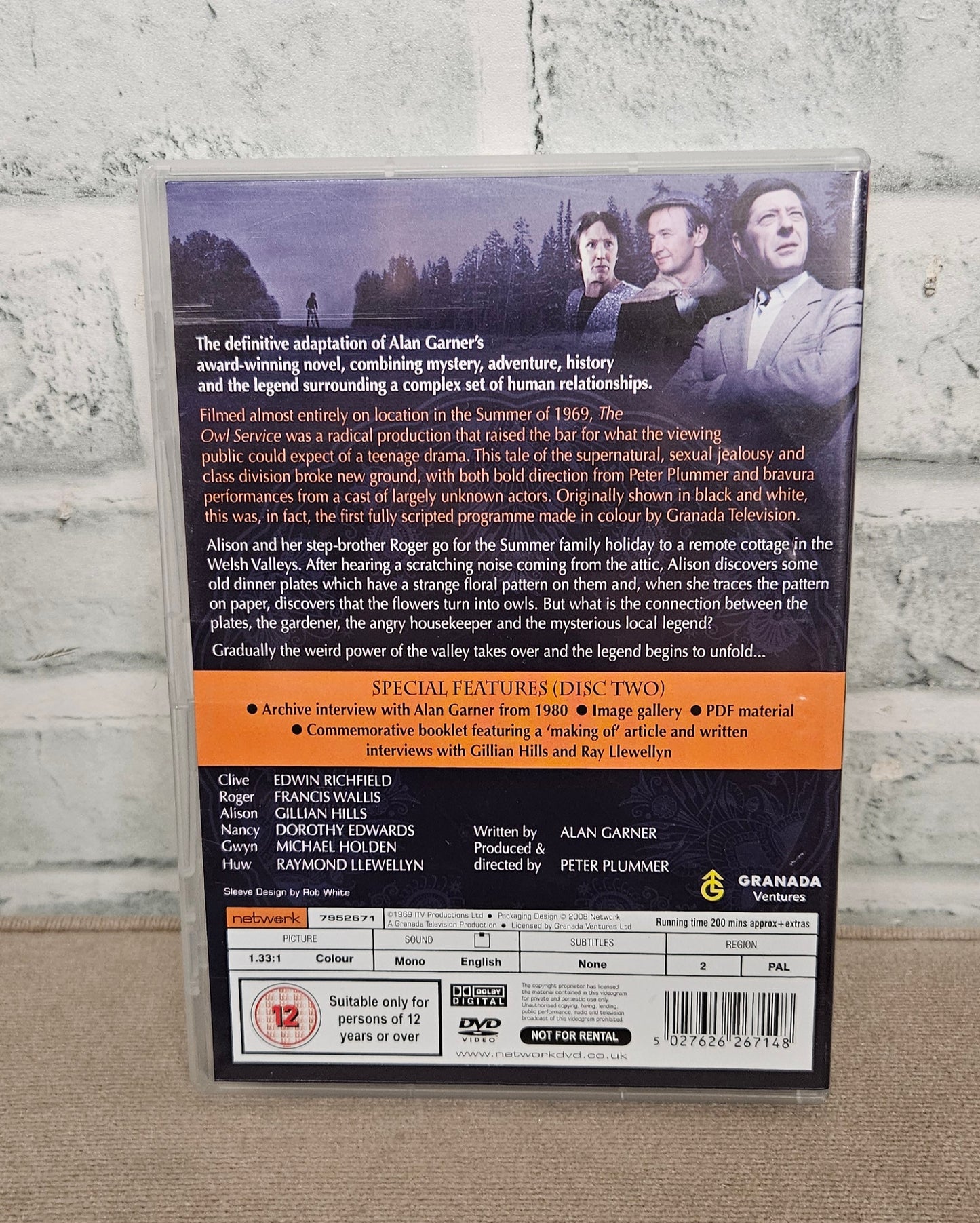Alan Garner's The Owl Service The Complete Series 2 Disc Set DVD