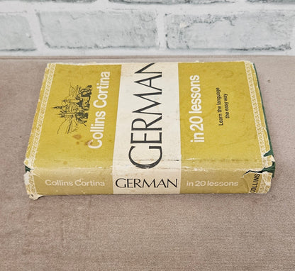 Collins Cortina German in 20 Lessons Hardback