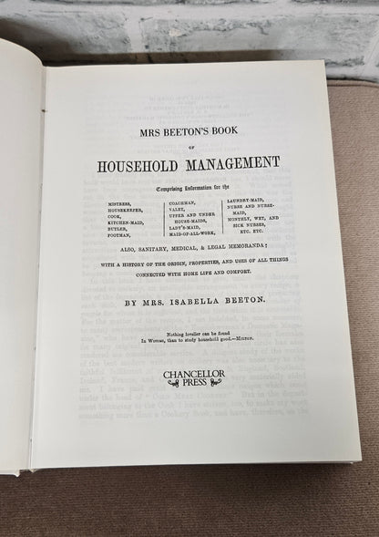 Mrs Beeton's Book of Household Management Hardback