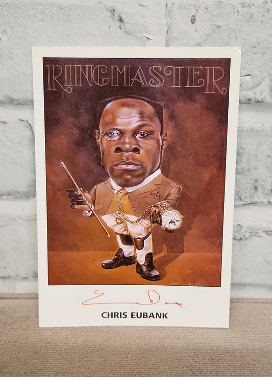 Chris Eubank 'Ringmaster' Signed Postcard (NOT AUTHENTICATED)