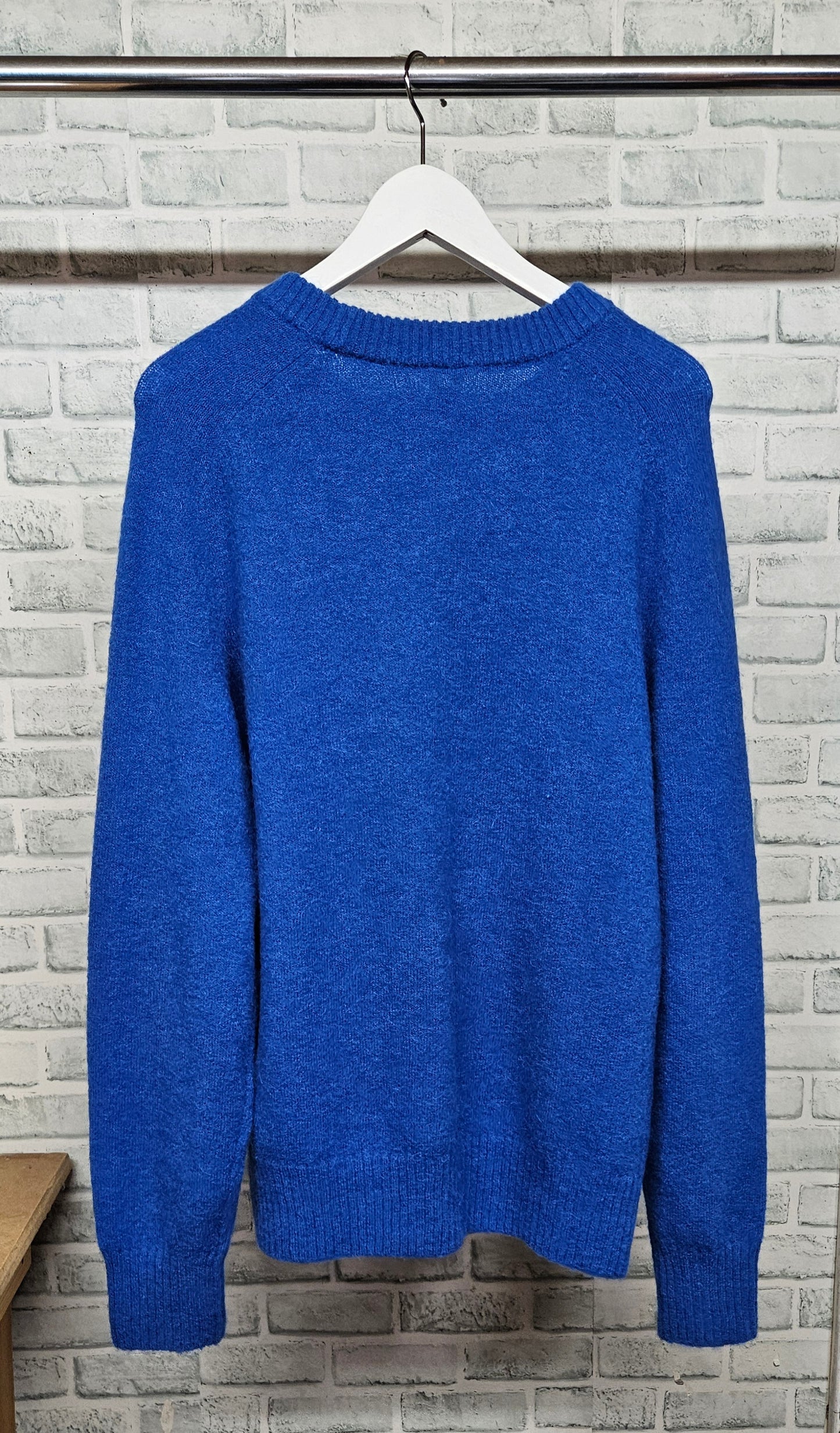 Arket Cobalt Blue Crewneck Jumper Size Medium