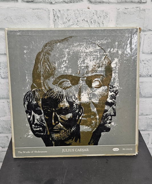 The Marlowe Dramatic Society And Professional Players, George Rylands, William Shakespeare ‎– Julius Caesar 3LPs