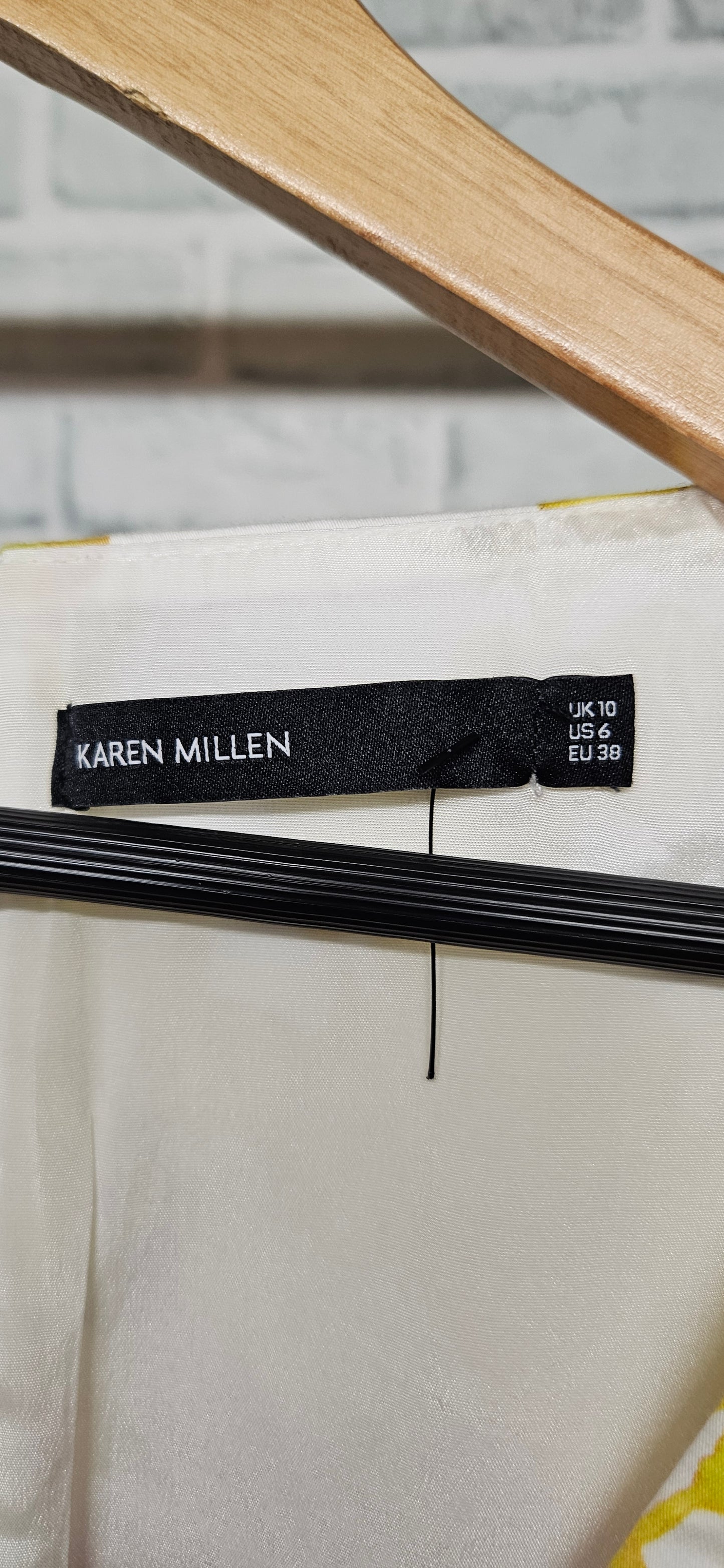 Karen Millen Floral A-Line Dress Size 10