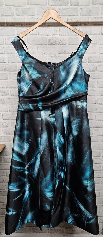 Coast Limited Edition National Portrait Gallery Gertrude Green Printed Dress Size 18 BNWT