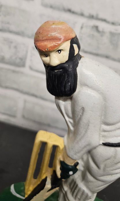 Cast Iron Cricket Doorstop