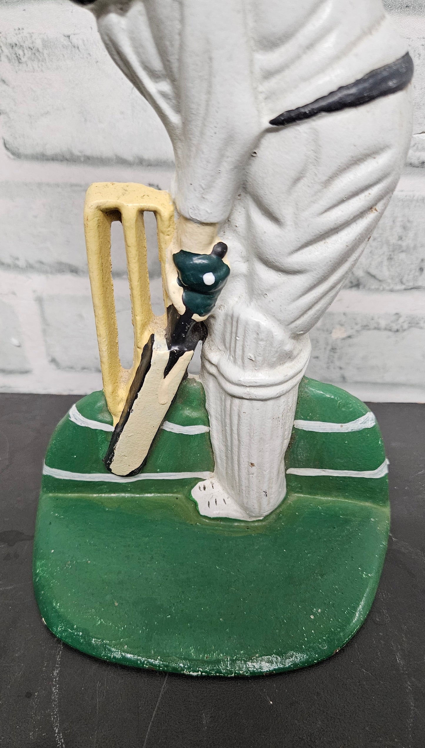 Cast Iron Cricket Doorstop