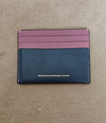 Coach Two Tone Leather Card Holder
