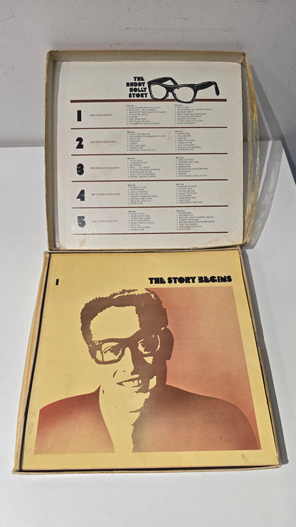 Vintage The Buddy Holly Story Vinyl Set No Booklet