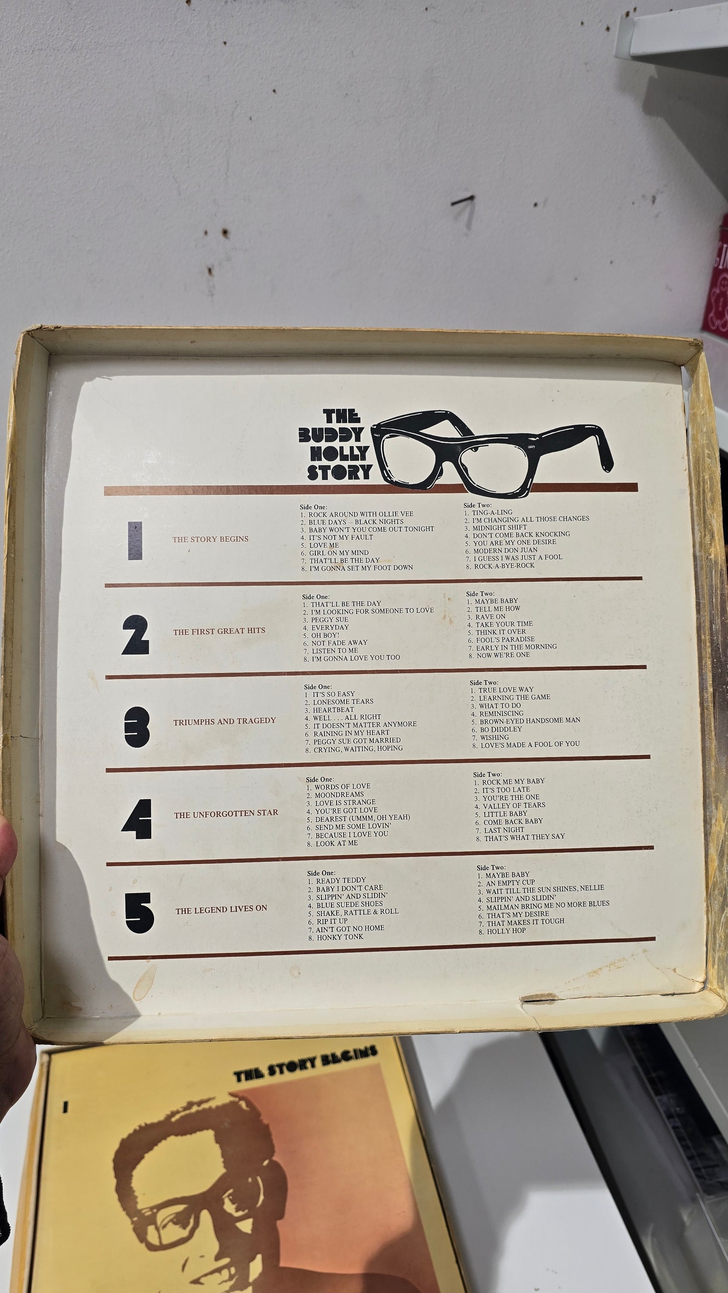 Vintage The Buddy Holly Story Vinyl Set No Booklet