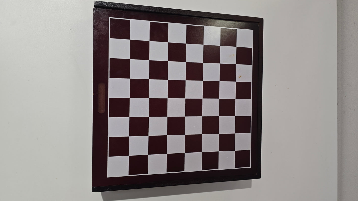 Spin Master 10 Game Set in Wooden Cabinet