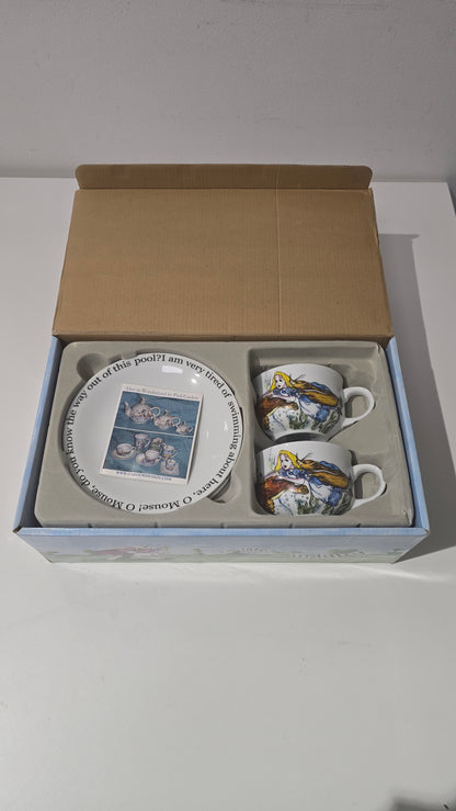 Paul Cardew's Alice in Wonderland Cups & Saucers boxed set