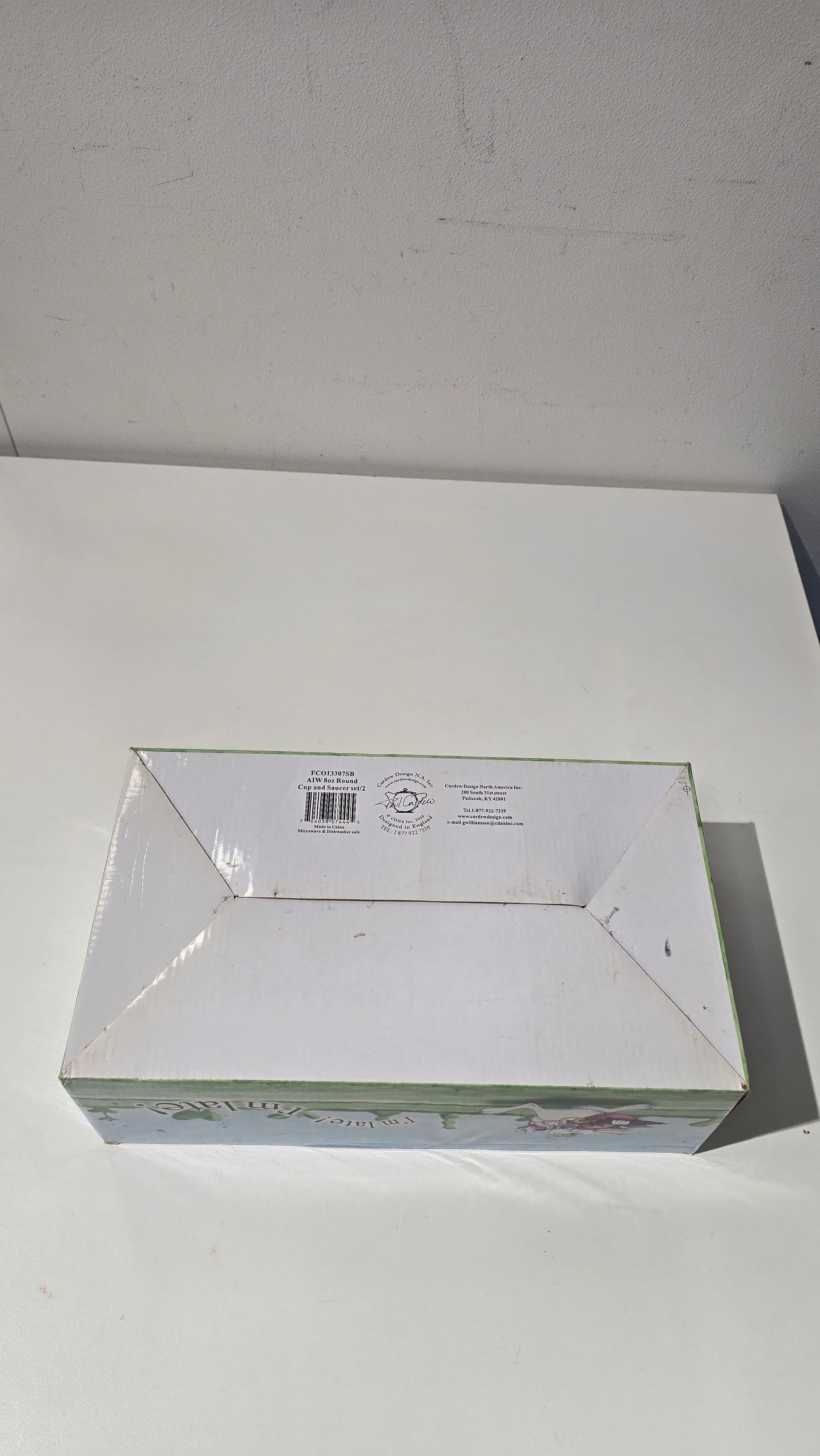 Paul Cardew's Alice in Wonderland Cups & Saucers boxed set