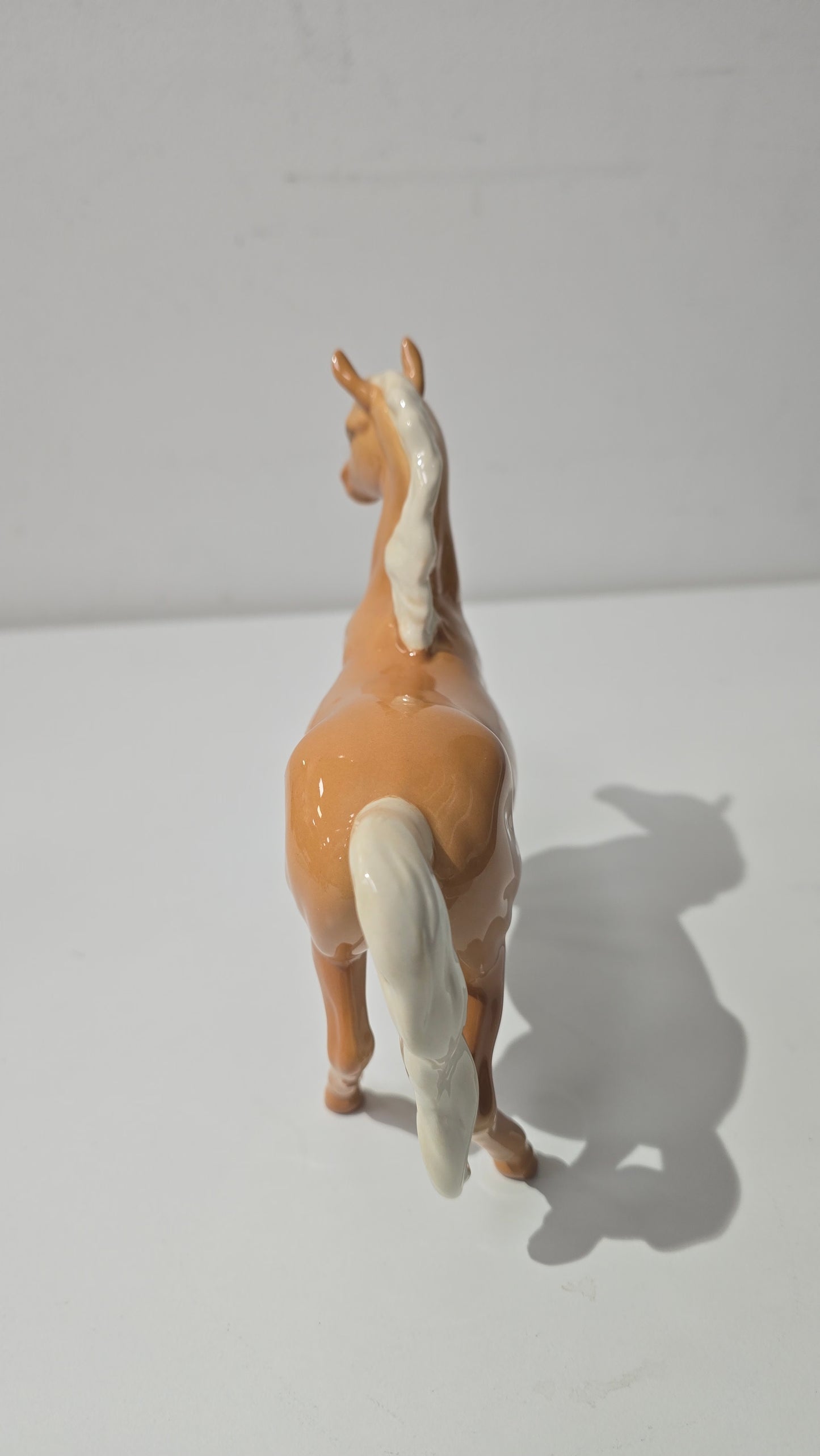 Beswick Vintage Prancing Arab Palomino horse Model 1261