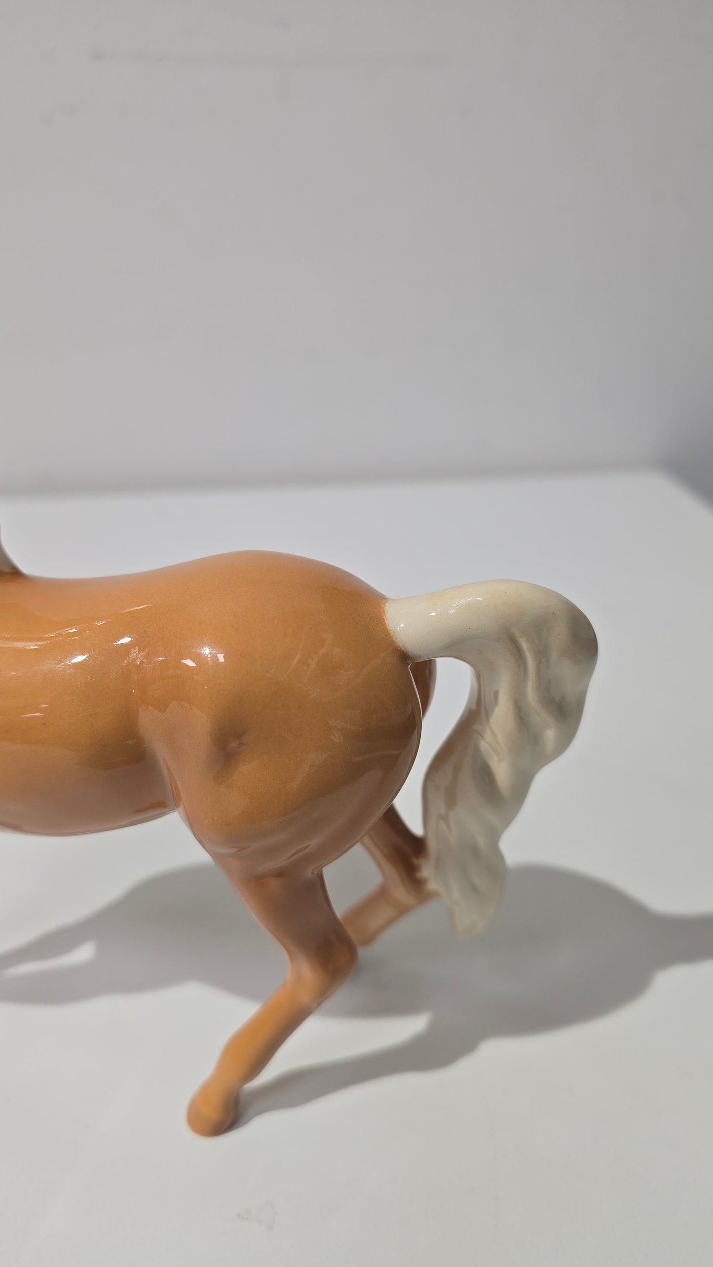 Beswick Vintage Prancing Arab Palomino horse Model 1261