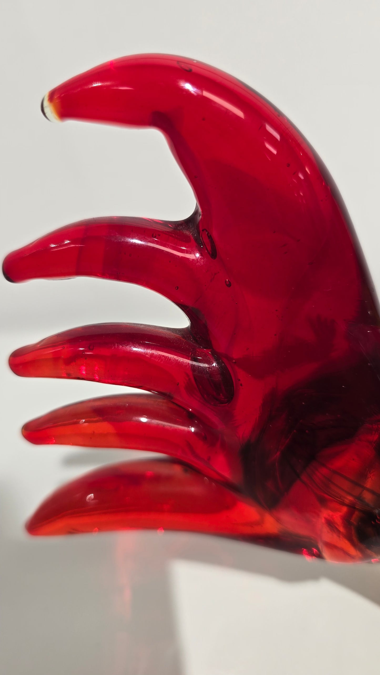Murano Style Handblown Glass Rooster