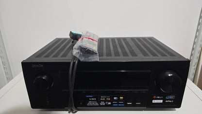 Denon AVR-X2600H 7.2 Channel 4K Ultra HD AV Receiver Dolby Atmos HEOS Black
