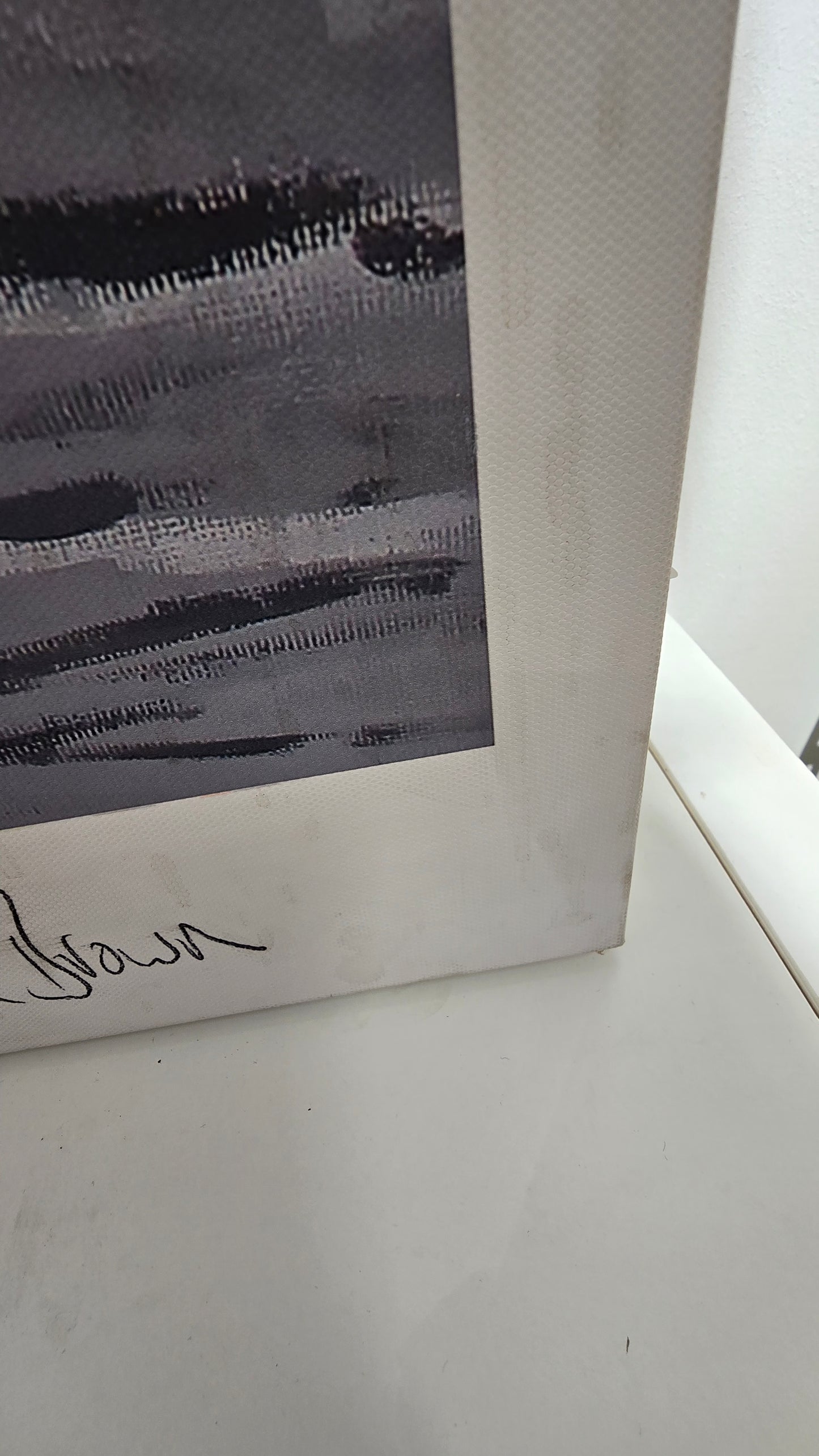 Steven Brown Hand Signed 'She Who is Brave' Canvas