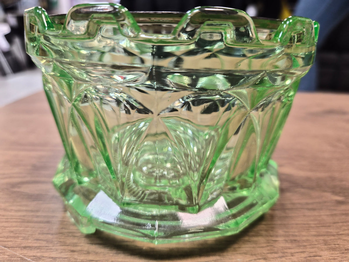 Uranium Vintage Art Deco Posy Bowl M82