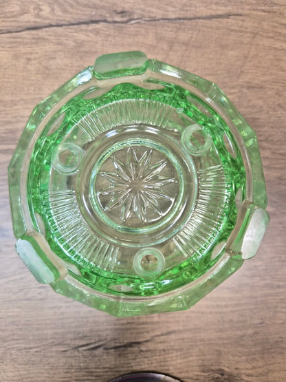 Uranium Vintage Art Deco Posy Bowl M82