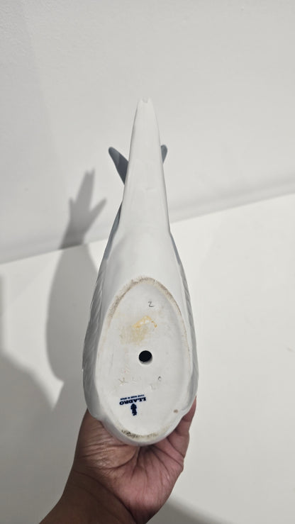 Vintage Lladro Spain Porcelain Tern Bird Figurine 1051 - Chipped Tail