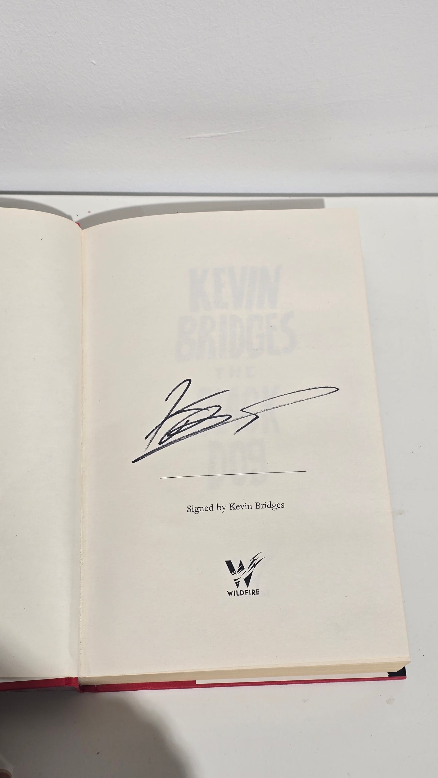 The Black Dog by Kevin Bridges - Signed First Edition Hardback Book(2022)