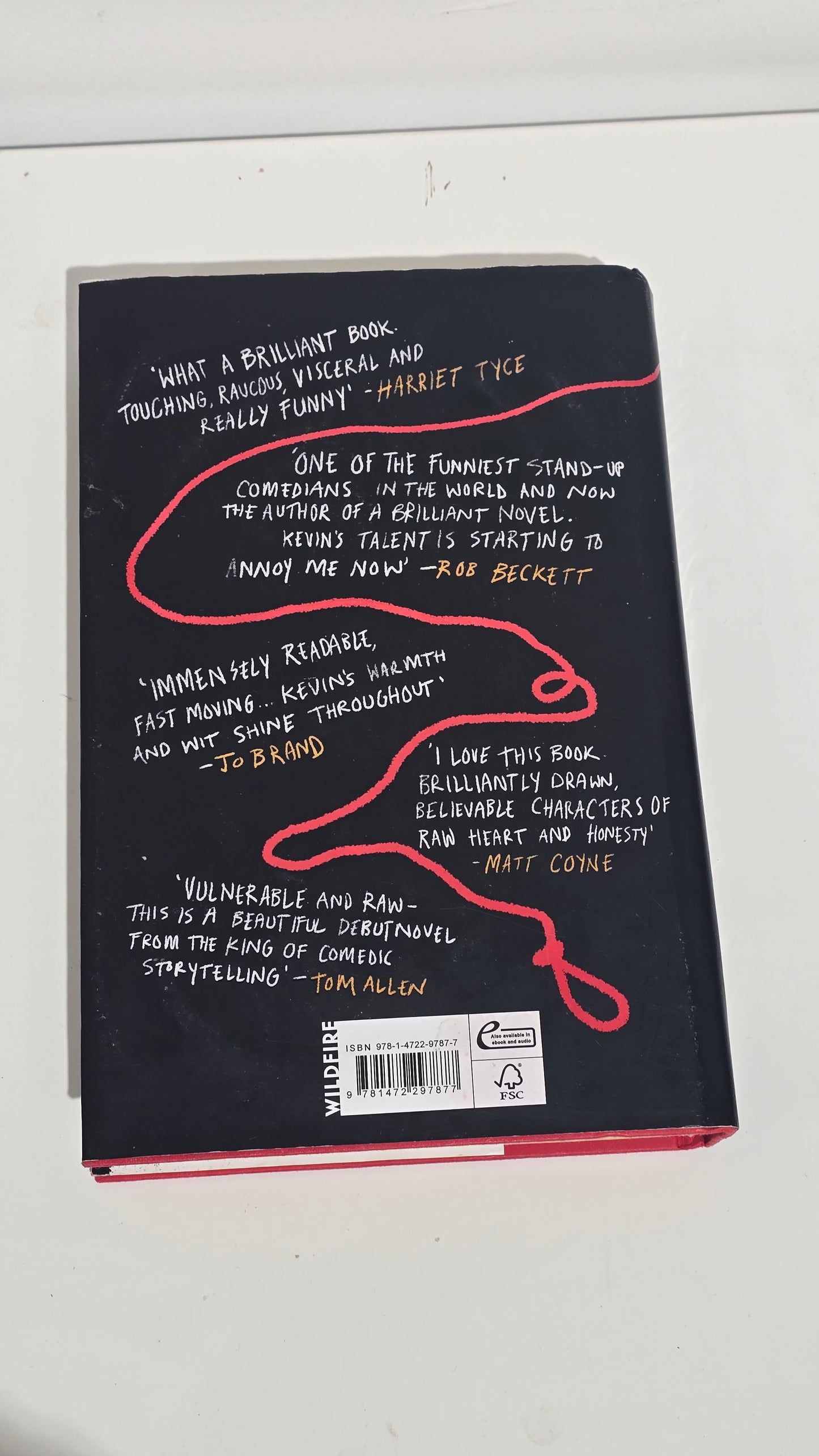 The Black Dog by Kevin Bridges - Signed First Edition Hardback Book(2022)