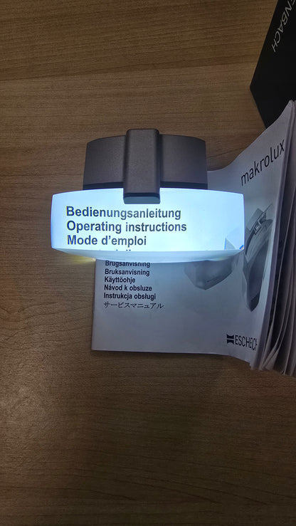 Eschenbach Makrolux 2.2x LED Illuminated Stand Magnifier - Complete Set