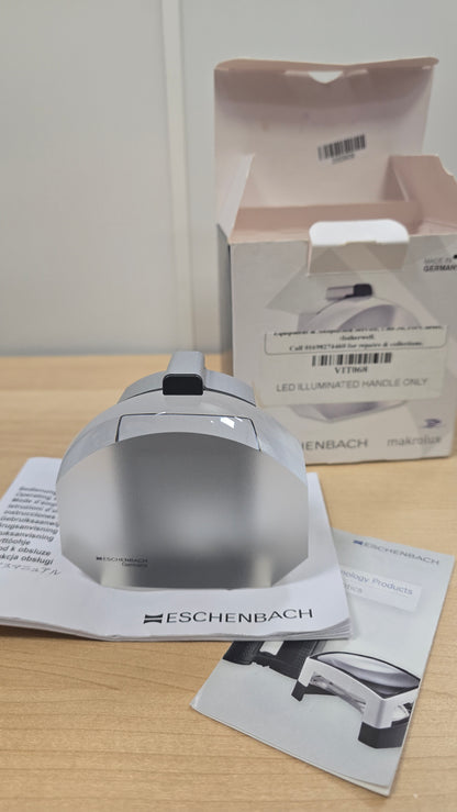 Eschenbach Makrolux 2.2x LED Illuminated Stand Magnifier - Complete Set