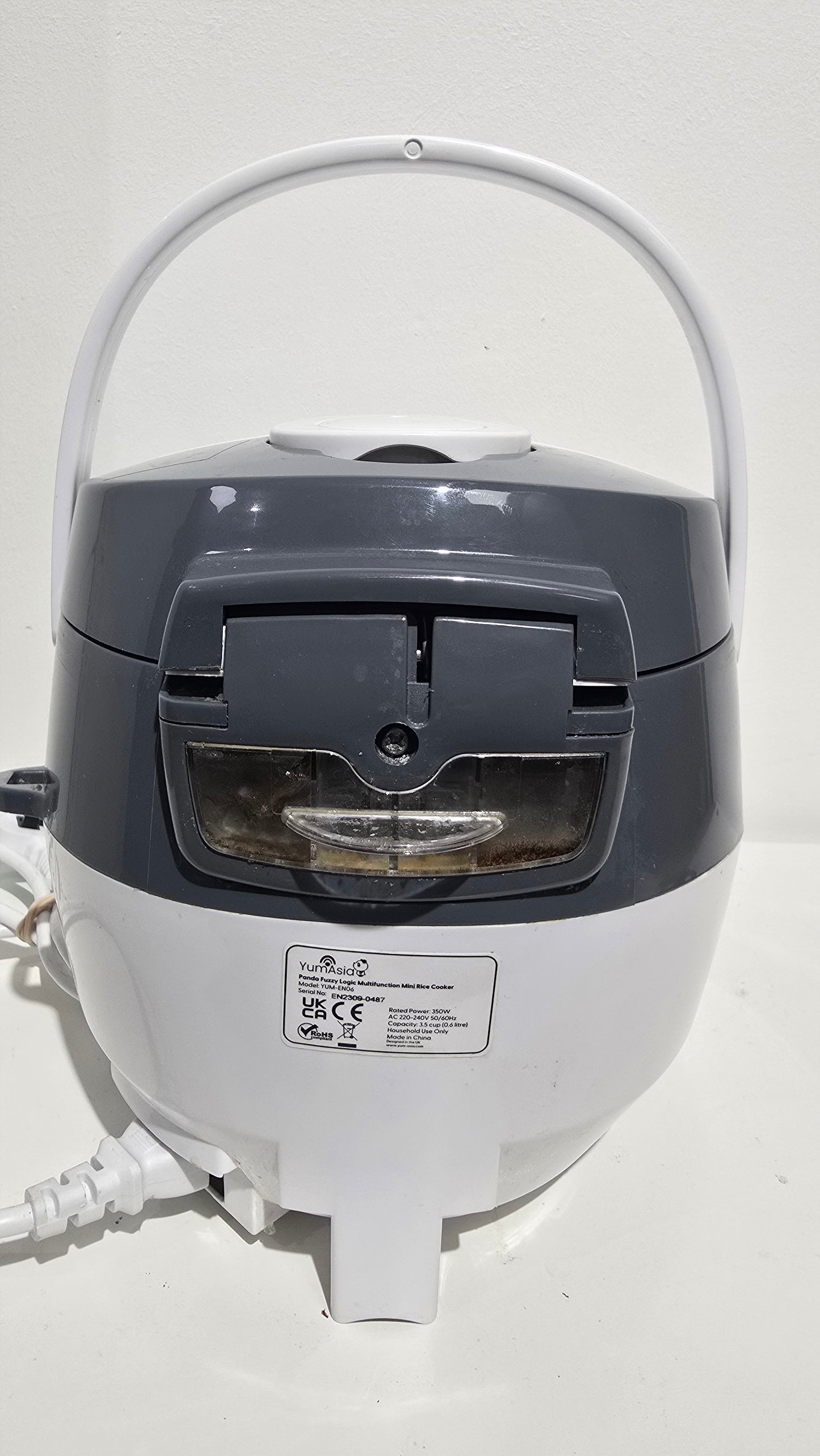 Yum Asia Panda Mini Rice Cooker 0.63L(3.5 Cup)