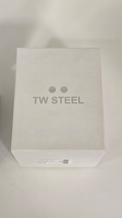 TW Steel Canteen TW515 Watch 45mm Purple/Blu Dial & Strap - Full Box Set & New Battery