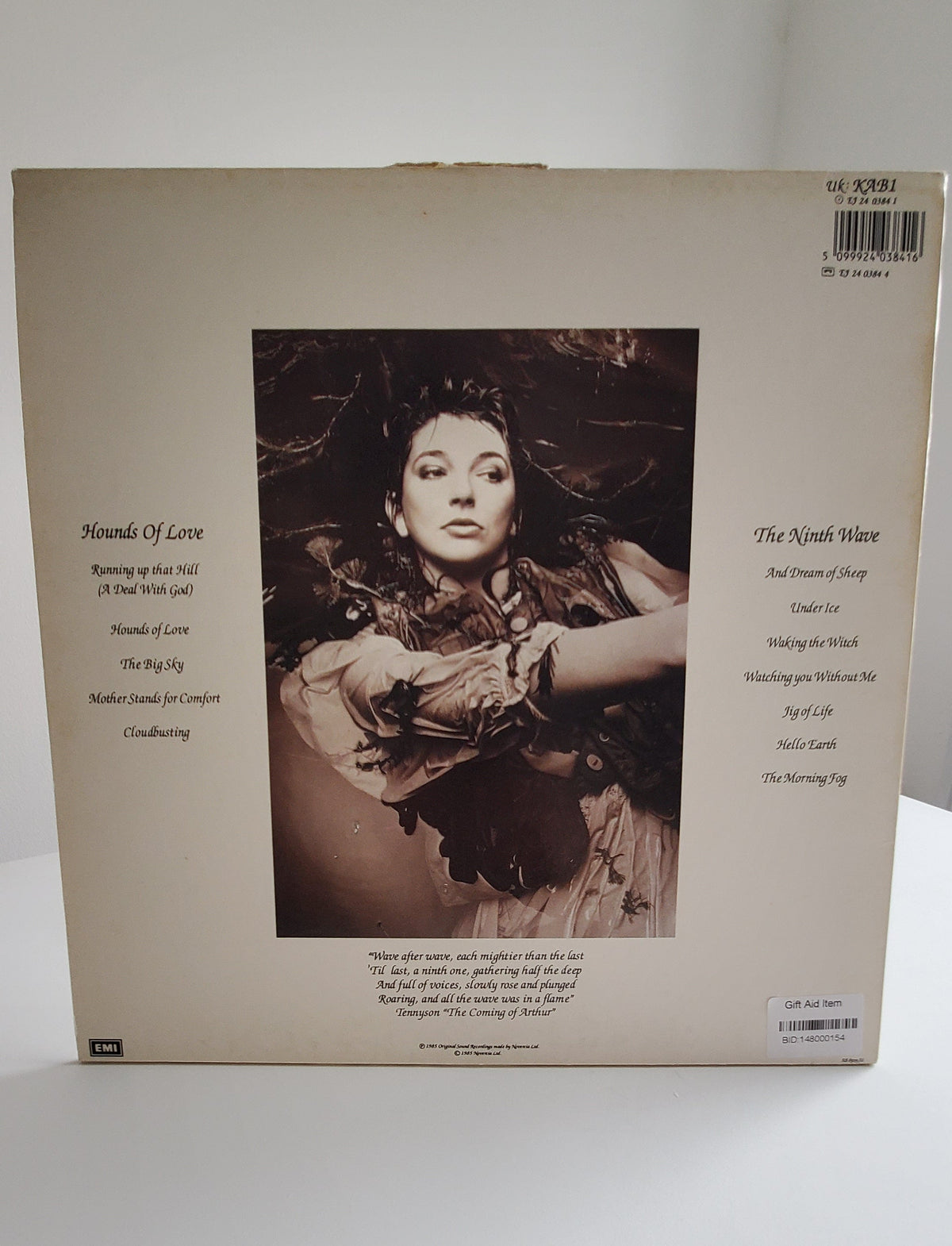 Kate Bush Vinyl 1985 Hounds of Love