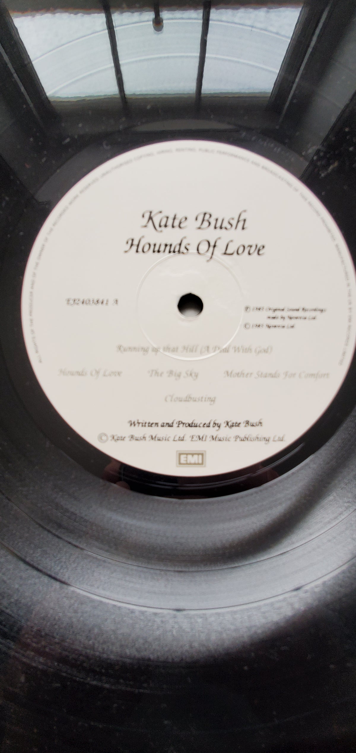 Kate Bush Vinyl 1985 Hounds of Love